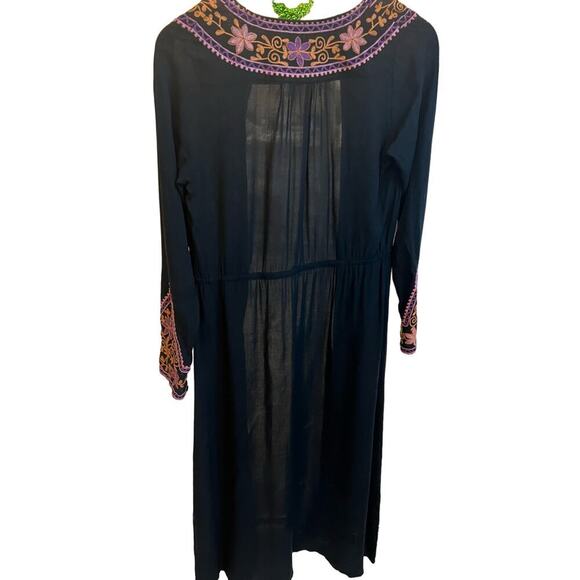 Anthropologie kaftan Size XS beach coverup pool kimono open front robe - Picture 4 of 7